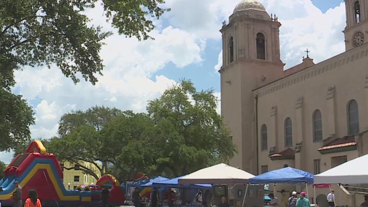 Jubilee Year of Hope celebration at Corpus Christi Cathedral's Spring Festival