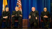 As 'Born in the U.S.A.' plays, American cardinals in Rome celebrate Pope Leo XIV