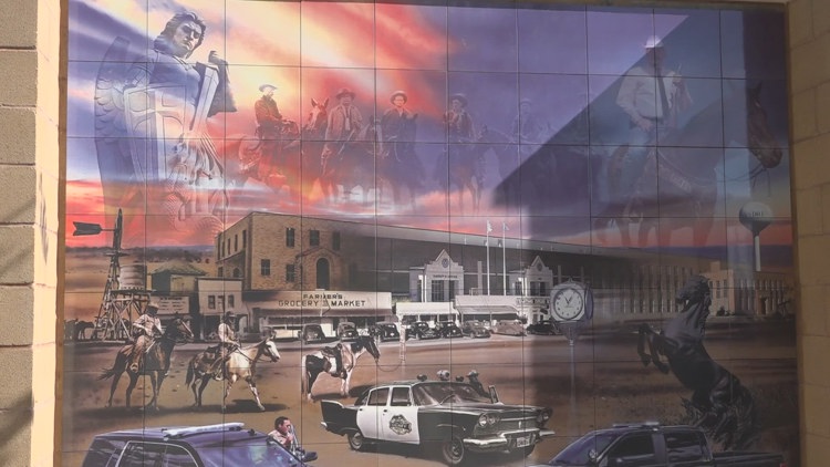 First responders mural unveiled in City of Andrews