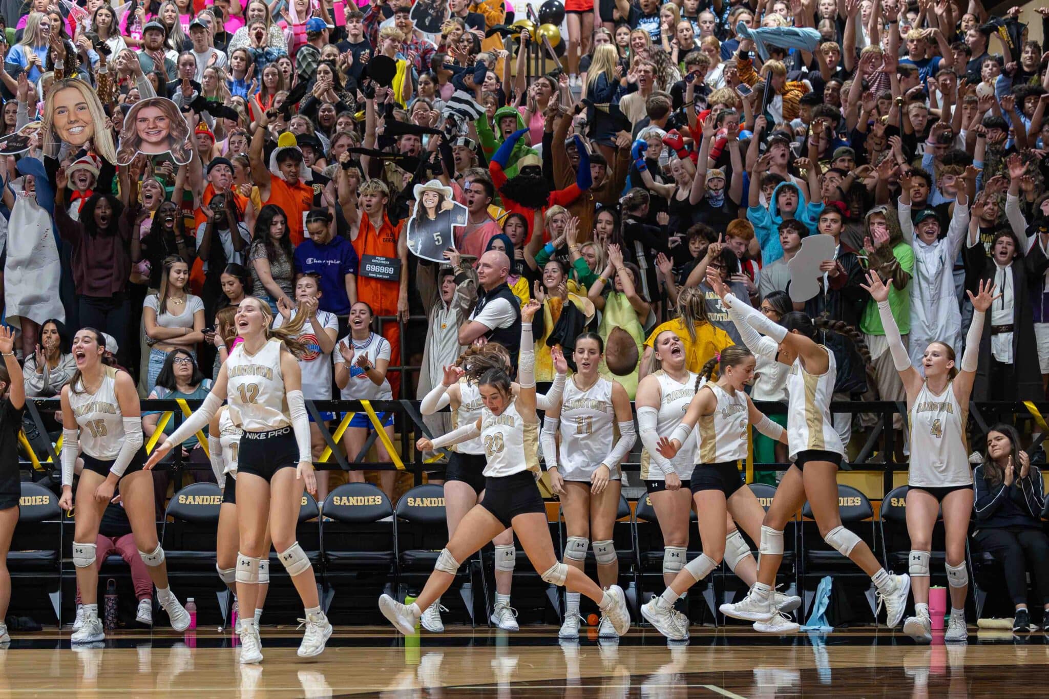 High School volleyball district roundup – Amarillo High clinches share of District 3-5A title, Lubbock-Cooper clinches playoff berth, Childress downs Idalou 1 THS AHS VB 13
