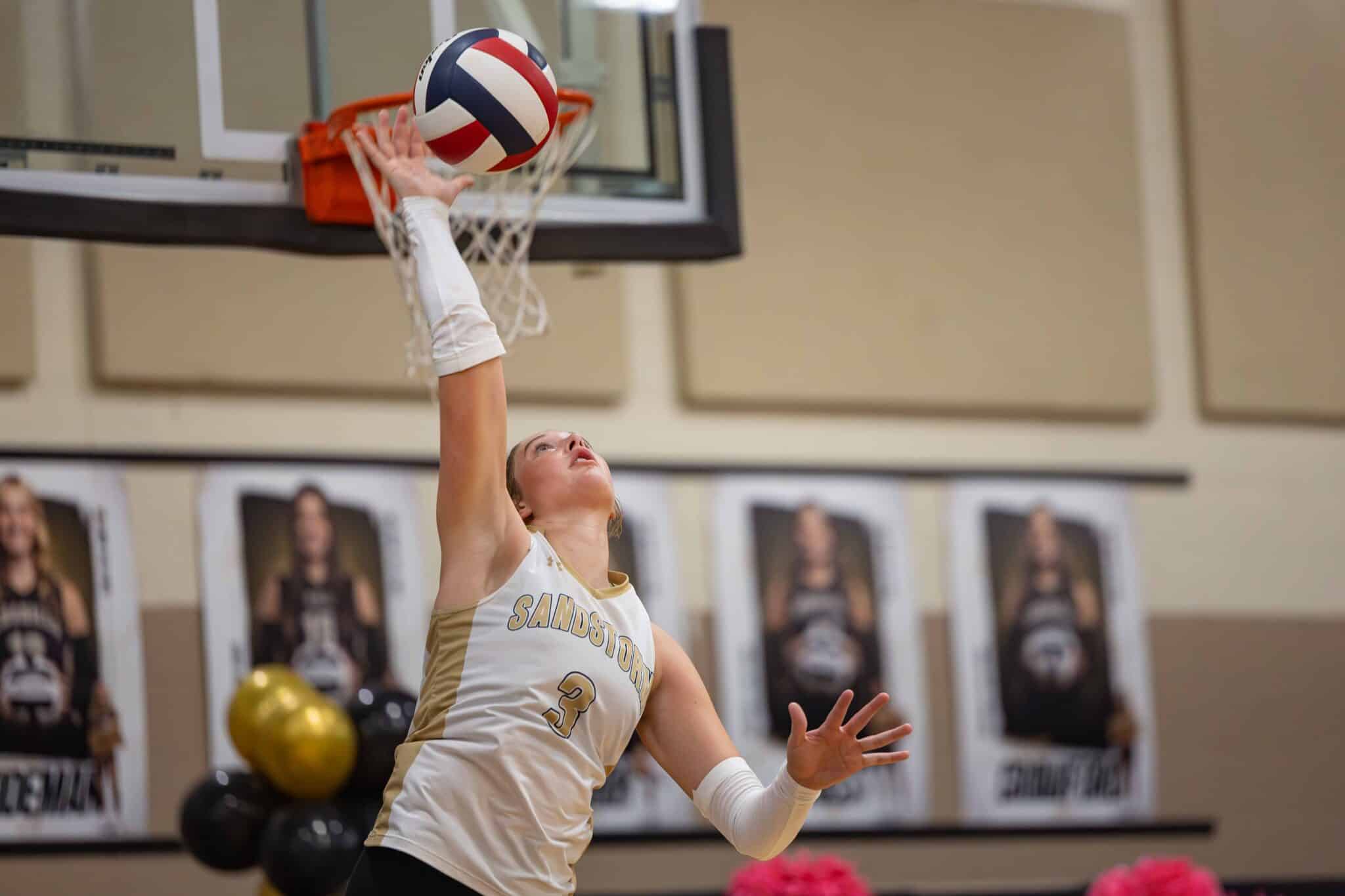 High School volleyball district roundup – Amarillo High clinches share of District 3-5A title, Lubbock-Cooper clinches playoff berth, Childress downs Idalou 2 THS AHS VB 31